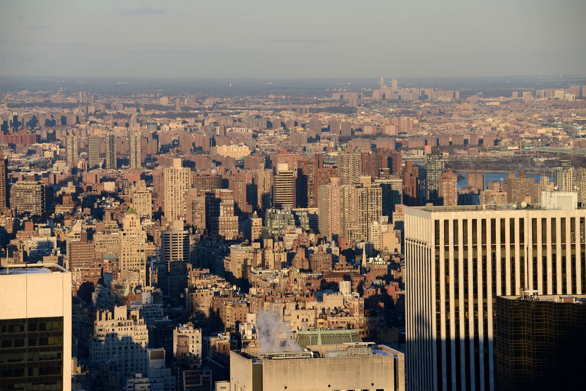 New York City Top Of The Rock 08B Upper East Side Close Up Late Afternoon